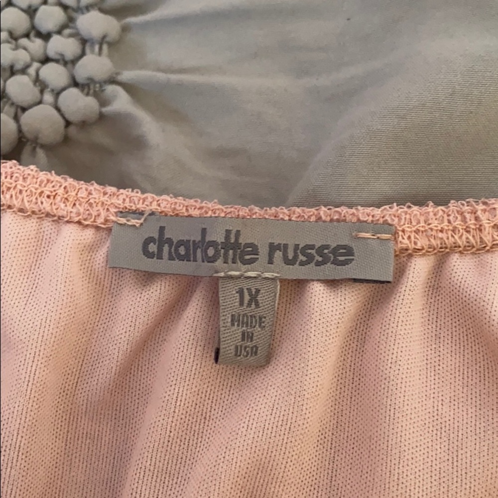 Charlotte Russe off the shoulder blouse - Picture 2 of 2